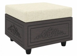Functional Wooden Bedroom Furniture - Pouf "Sonya" SO-27