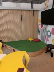 Metal Frame Podium AM-2 with Plywood and Carpet