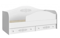 Children's Wooden Bed with Safety Guard "Assol" AS-10