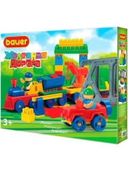 Bauer Educational Building Set "Railway" 126 Pieces, Art. 707