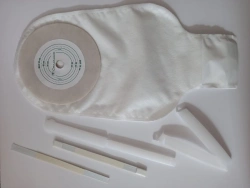 Stomplast One-Piece Drainable Colostomy Bag with Soft Backing and Filter, 10-45mm Stoma Size