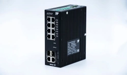 Industrial Managed L2+ Switch for Data Packet Routing - InZer-2208PGE