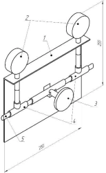 Laboratory Manometric Gas Panel MЛ-ПГМ