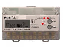 Static Three-Phase Energy Meter Milur 307.12-R-1L