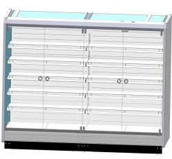 Medium Temperature Wall Display Refrigerator Warsaw 210/66 VHXSp-2.5