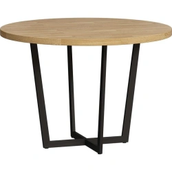 Round Dining Table with MDF Top