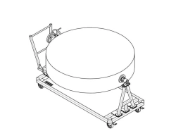 Transport Trolley for Separator Housing TG-Spec1 RK-PM