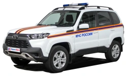 Emergency Rescue Vehicles for Police and Services M1NTAS LADA NIVA 2123