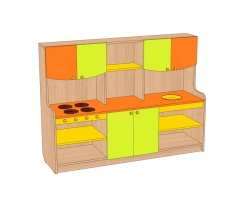 Large Children's Kitchen Play Corner KX3