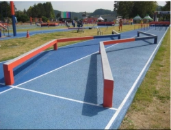 Curved Balance Beam Element for Physical Education