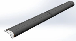 Right Roof Panel for Bus A68R52 5701038 01