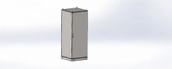 Universal Metal Cabinet for Heavy Telecom Equipment 2200x1200x800