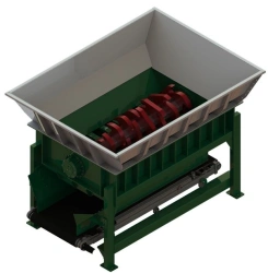 Stationary Shredder for Material Processing, Model TT-2200 U1S