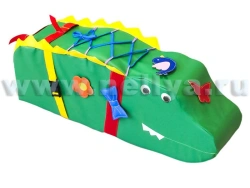Educational Soft Crocodile Module "Nellya