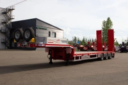 Specialized Heavy-Duty Semi-Trailer for Transporting Equipment - Tversoyrmash 993931 Mod 0025