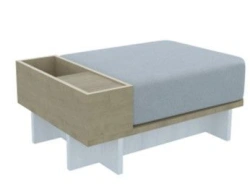 Tetris Module D-8 Couch - Stylish and Versatile Seating