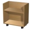 Mobile Drop Shelf for Lecture Room 550x300x560 mm