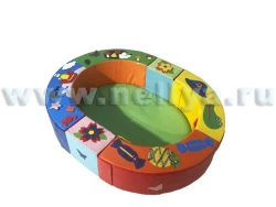 Colorful Playpen "Nellia" for Kids - 5 Modular Pieces