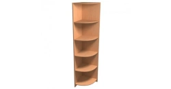 Corner Office Shelf Unit - Modern Design for Efficient Space Use