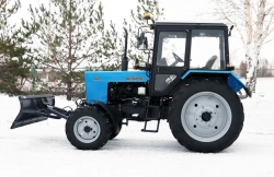 Utility Road and Municipal Machines UDKM on Belarus 82.1 Tractor