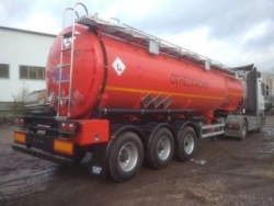 FOXTANK Semi-Trailer Tank PPC 877717 with BPW Axles HSFALM 9010-15 V36K