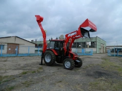 EBP-11M.2 Backhoe Loader with Front Loader Attachment