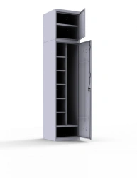 Universal Metal Wardrobe Type A-F, Size 2600x600x550 mm