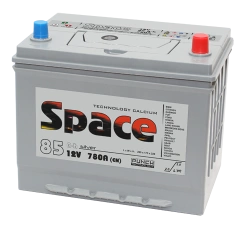 Lead Acid Starter Battery for Internal Combustion Engines 12V 85Ah Space