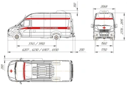 Medical Complex on Vehicle Chassis Type 47192 Modification 27194Z