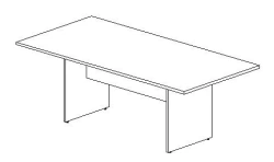 Conference Table for Offices and Administrative Spaces
