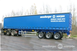Tri-axle Tent Trailer SP-361PR for Efficient Transport