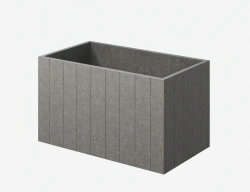 Eco Pot Titan-1, Textured Finish 700x400x400 mm