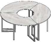 Metal Office and Home Table S.MK.1