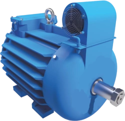 Three-phase Asynchronous Crane Motors with Short-circuited Rotor for Frequency-controlled Drives