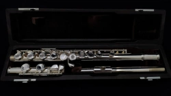 Silver-Plated Flute with Resonators - Moscow Flute Center Model 301