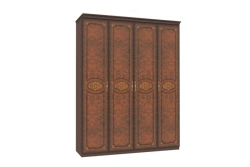 Classic Four-Door Wardrobe LD.637240.000 (Walnut)
