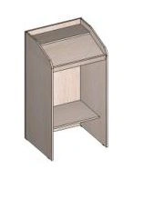 Speaker Platform Table for Public Speaking - Tribuna Model