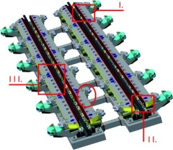 Wagon Brake with Pneumatic Chambers KNZ-5PK Drawing 19.089.000.00 (-JB)