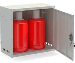 Gas Cylinder Cabinet for Two 27L Cylinders Model ШГР 27-2-4