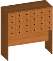 Standard Locker with Compartments