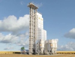 Grain Dryer Modular Shaft Type C S-100 Standard Direct Heating Gas