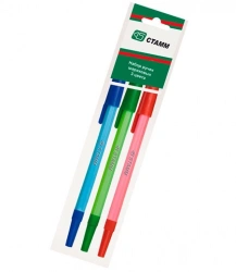 3-Color Pen Set for Primary School Students - STAMM 049