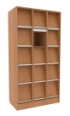 15-Cell Magazine Storage Unit with Display Functionality