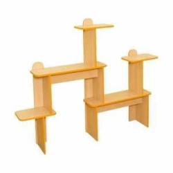 Nature Corner Shelf with Panel Construction