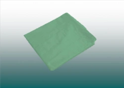 Surgical Upper Pillowcase 60x50 cm in Green Cotton Fabric