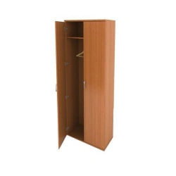 Wooden Two-Door Cabinet for Storage