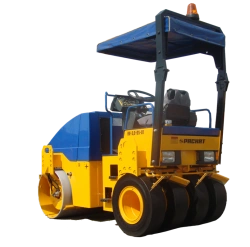 Dual-Axle Combined Vibratory Roller for Asphalt and Road Construction RV-3.0-DS