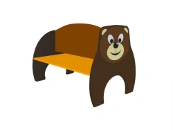 Outdoor Resting Bench for Play Areas - Romana 302.10.00