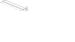 Shelf Cover 60x915 for Aesthetic Rack Design