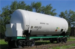 Argon, Oxygen, Nitrogen Tank Car for Transportation - Model 15-558C-04